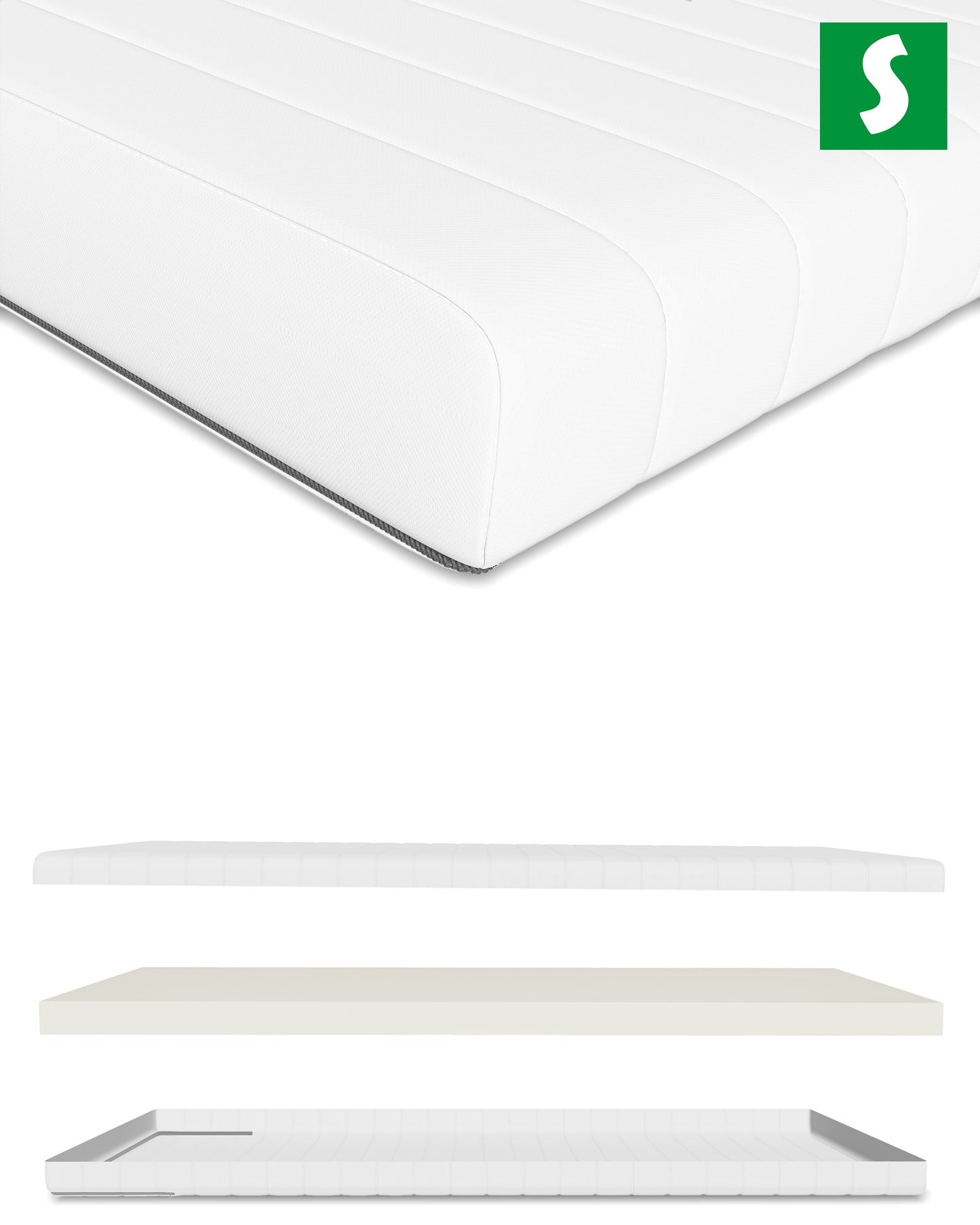 11 cm Matratze aus Kaltschaum