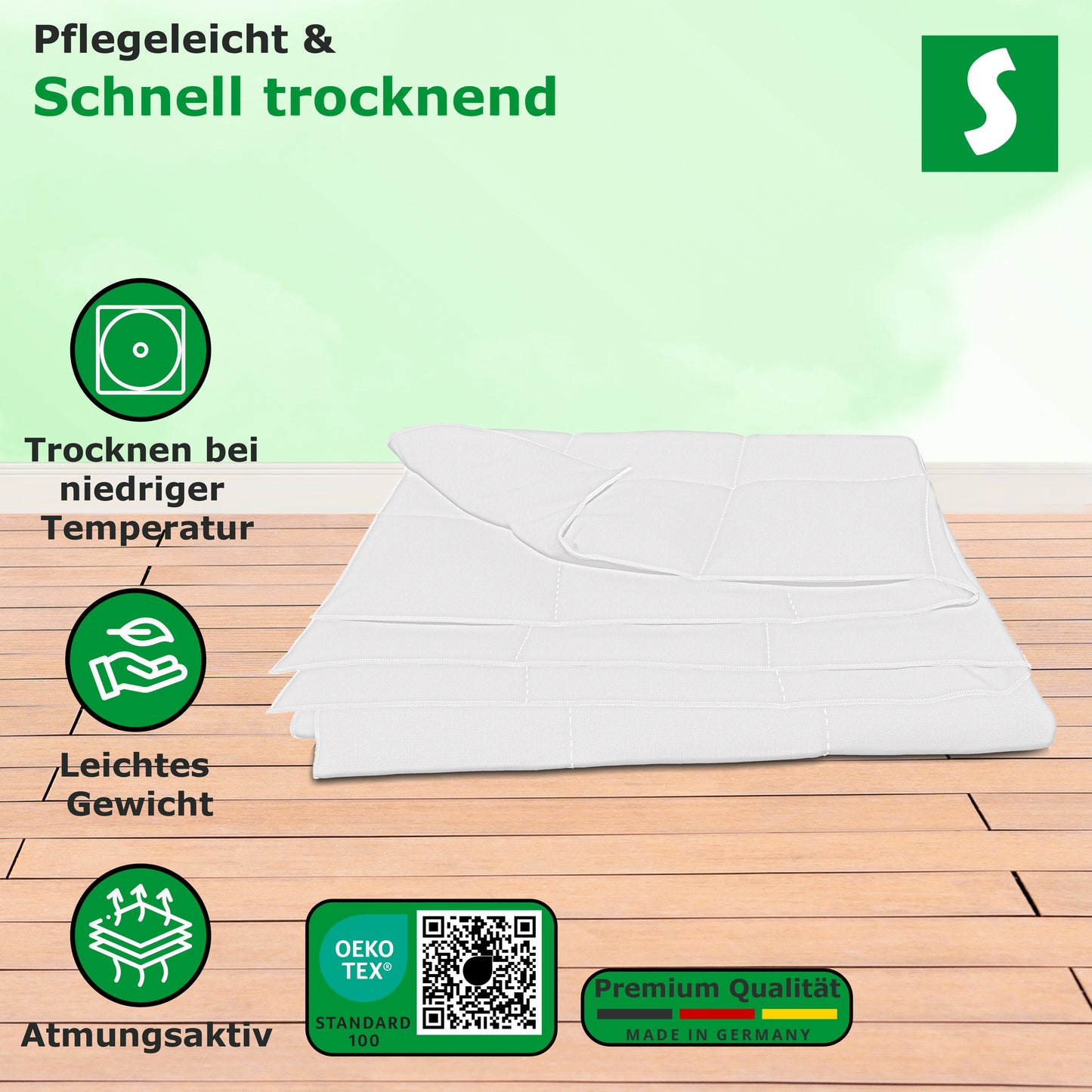 Leichte Steppbettdecke für den Sommer – Optimaler Schlafkomfort