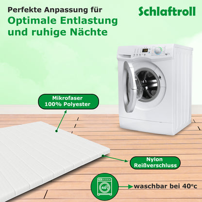 Bequemer 5cm Gelschaumtopper für besseren Schlafkomfort