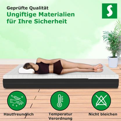 Bequemer 5cm Gelschaumtopper für besseren Schlafkomfort