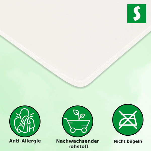 Anti-Allergie, Nachwachsender rohstoff Nicht bugeln