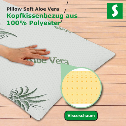 Kopfkissenbezug aus 100% Polyester