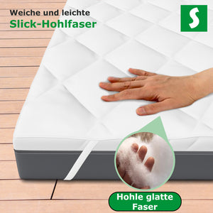 Hohle glatte Faser