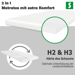 Matratze mit extra Komfort