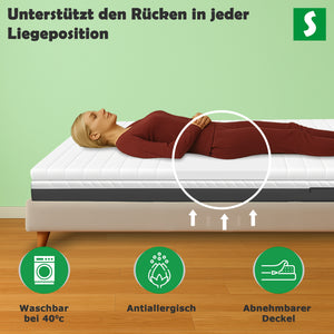 Unterstutzt den Rucken in jeder Llegeposition