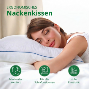 TPE Premium Pillow with Memory Flakes – 40x80 cm